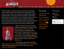 Tablet Screenshot of karate-shotokan.pl
